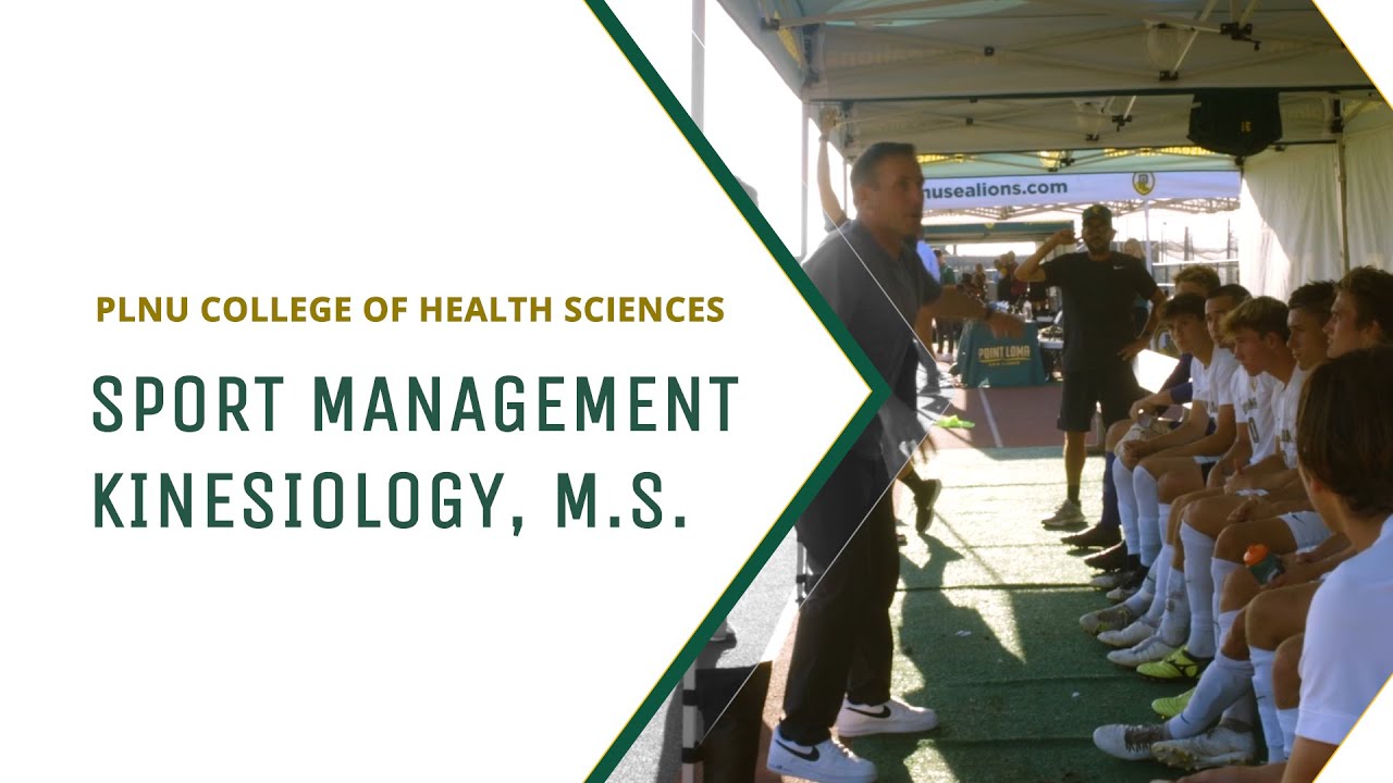 Video thumbnail for Kinesiology, M.S., Sport Management | PLNU