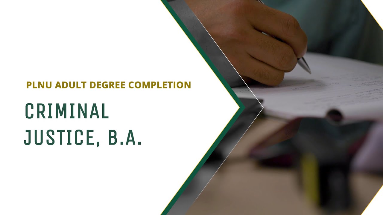 Video thumbnail for Criminal Justice, B.A.